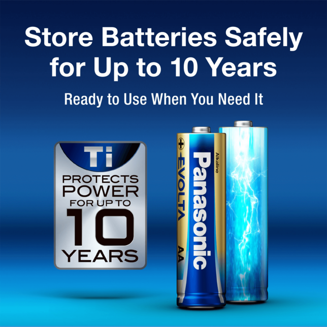 Up to a 10 year shelf life